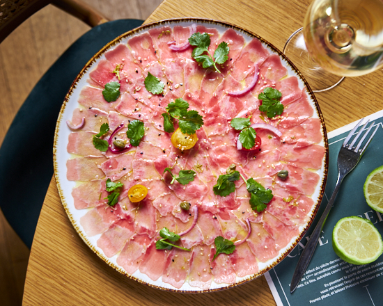 Carpaccio de boutargue